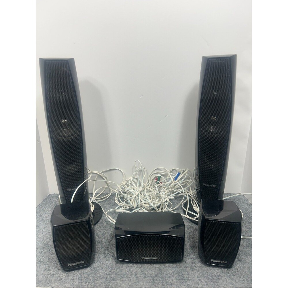 Panasonic sb-hf370 front speakers,surround and center